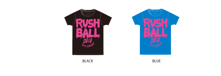 RNA SWEAT×RUSH BALL コラボT-shirts